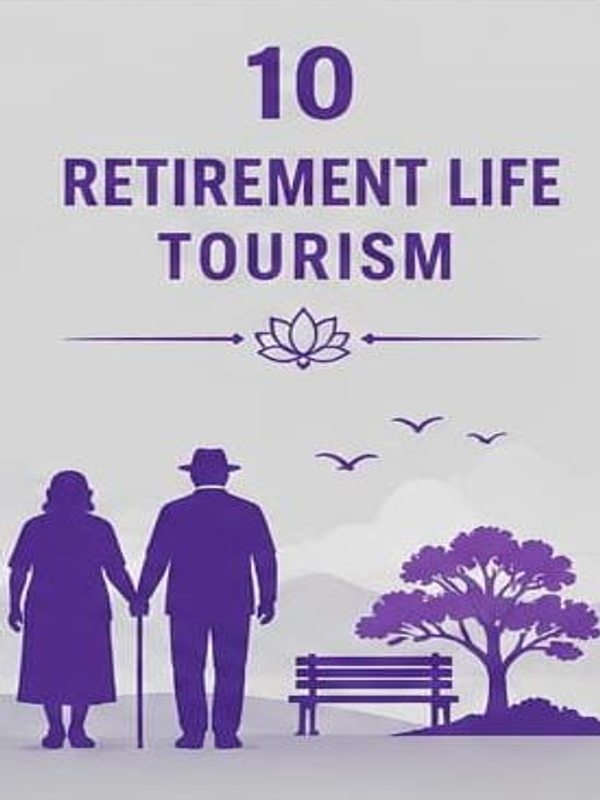 Happy Retirement tour concept poster